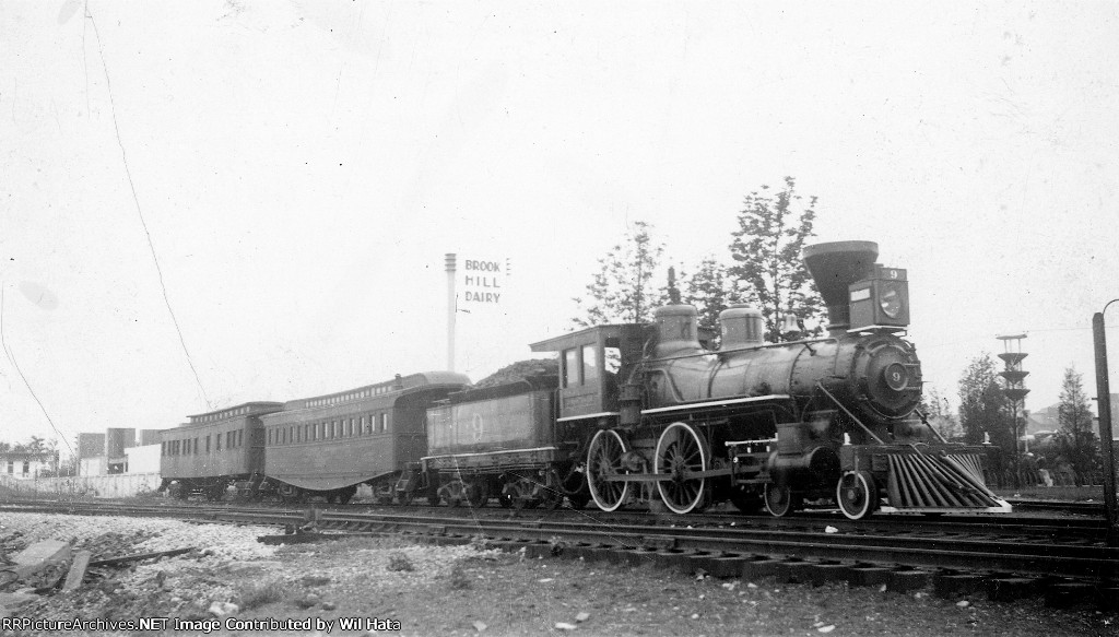 Union Pacific 4-4-0 9